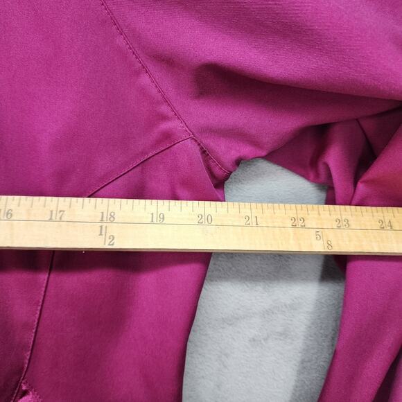 Nike Burgundy Tracksuit Womens Windbreaker XL Jacket + Large Pants Jogging Set - Picture 9 of 16